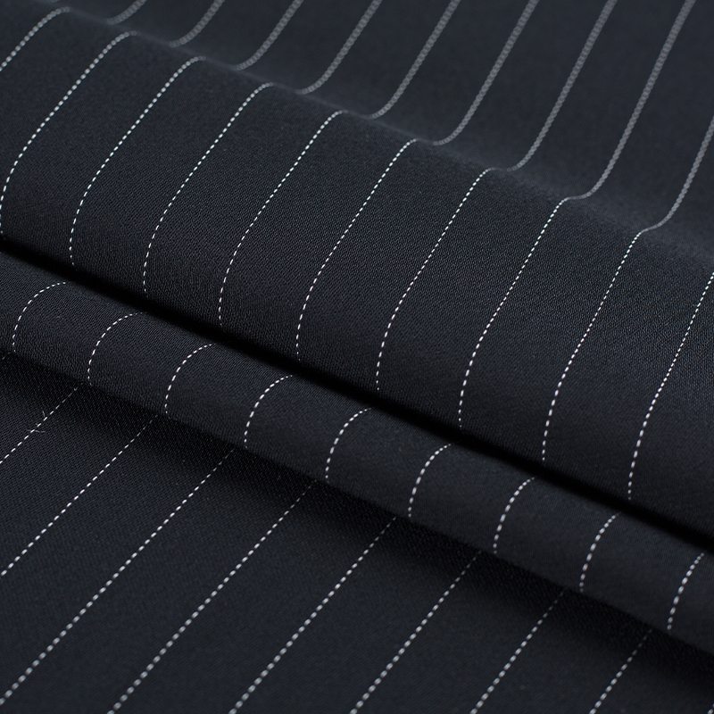 DS52(HY129) 236GSM 99%P 1% Rayon CEY Rayon Stripe Fabrics CEY